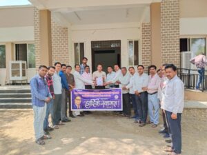 अजाक्स ने पुरानी पैंशन सहित विभिन्न मांगों को लेकर दिया ज्ञापन